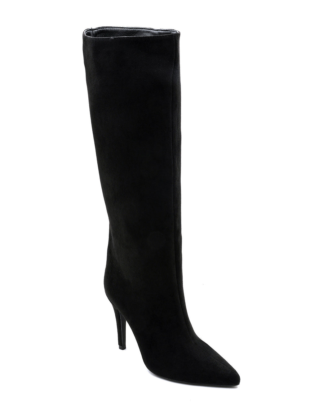 Botte daim haute 2528A-1 Noir