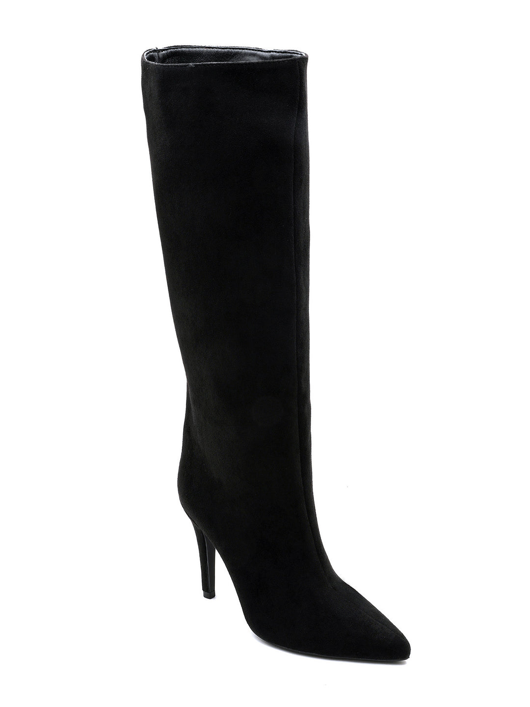 Botte daim haute 2528A-1 Noir