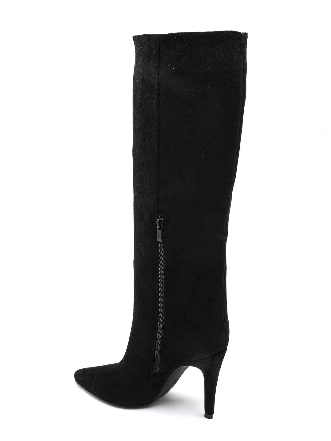 Botte daim haute 2528A-1 Noir