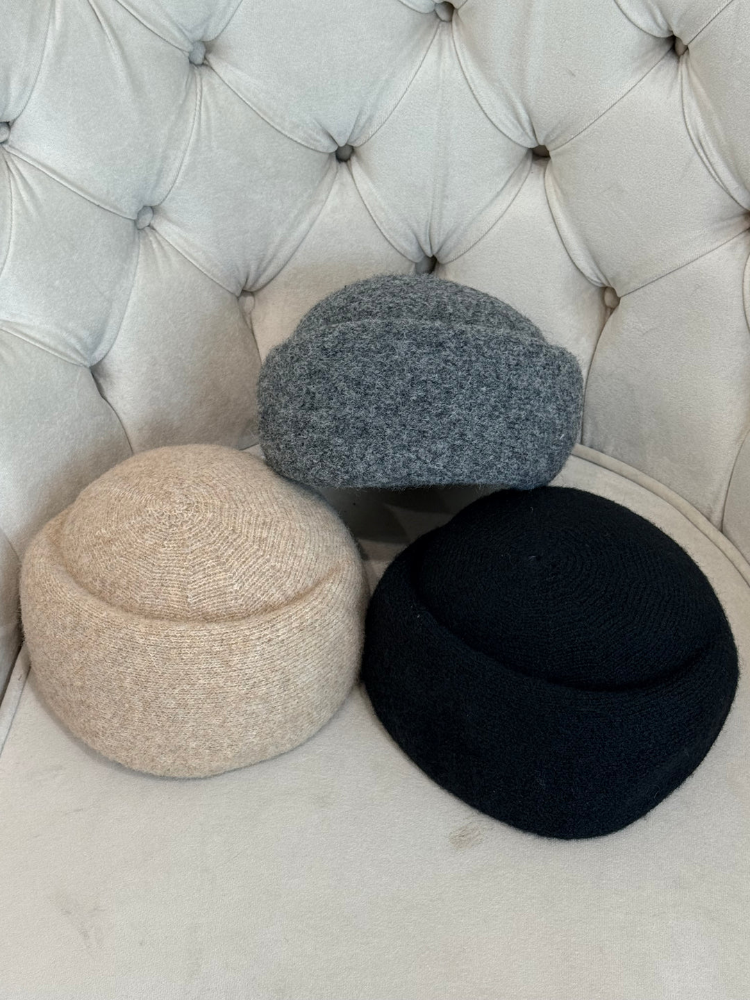 Chapeau rond lainer
