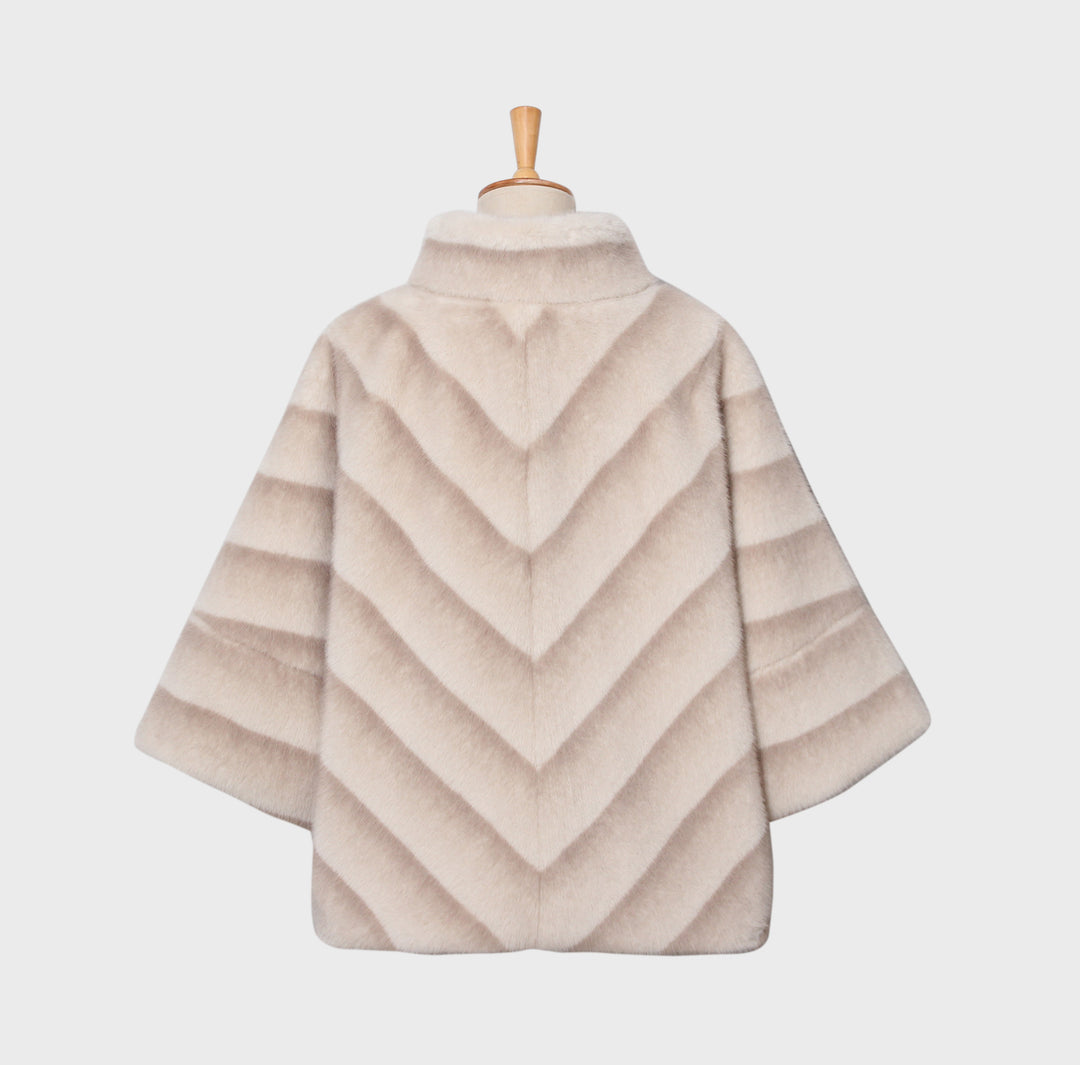 Veste fourrure dégradée 40977