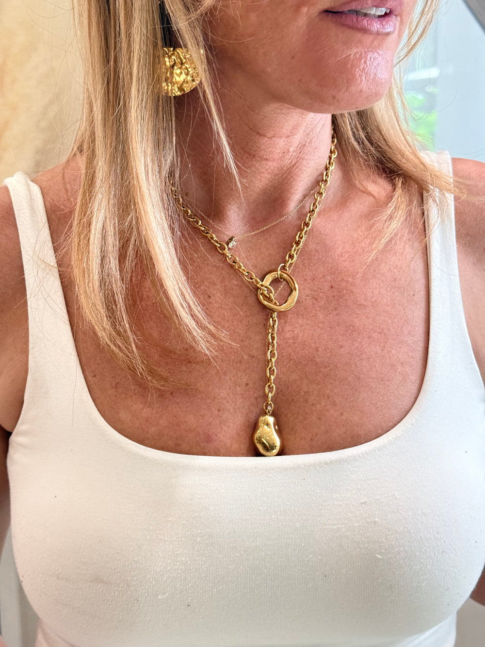 Collier goûte en acier