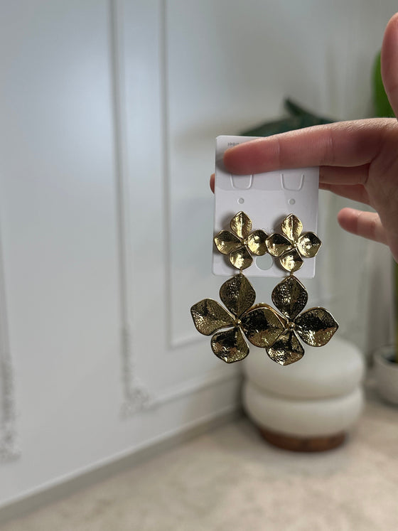 Boucle d’oreille Trèfle