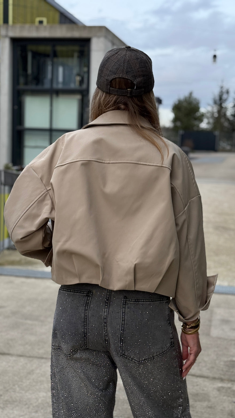 Veste bomber poches Beige/taupe 860