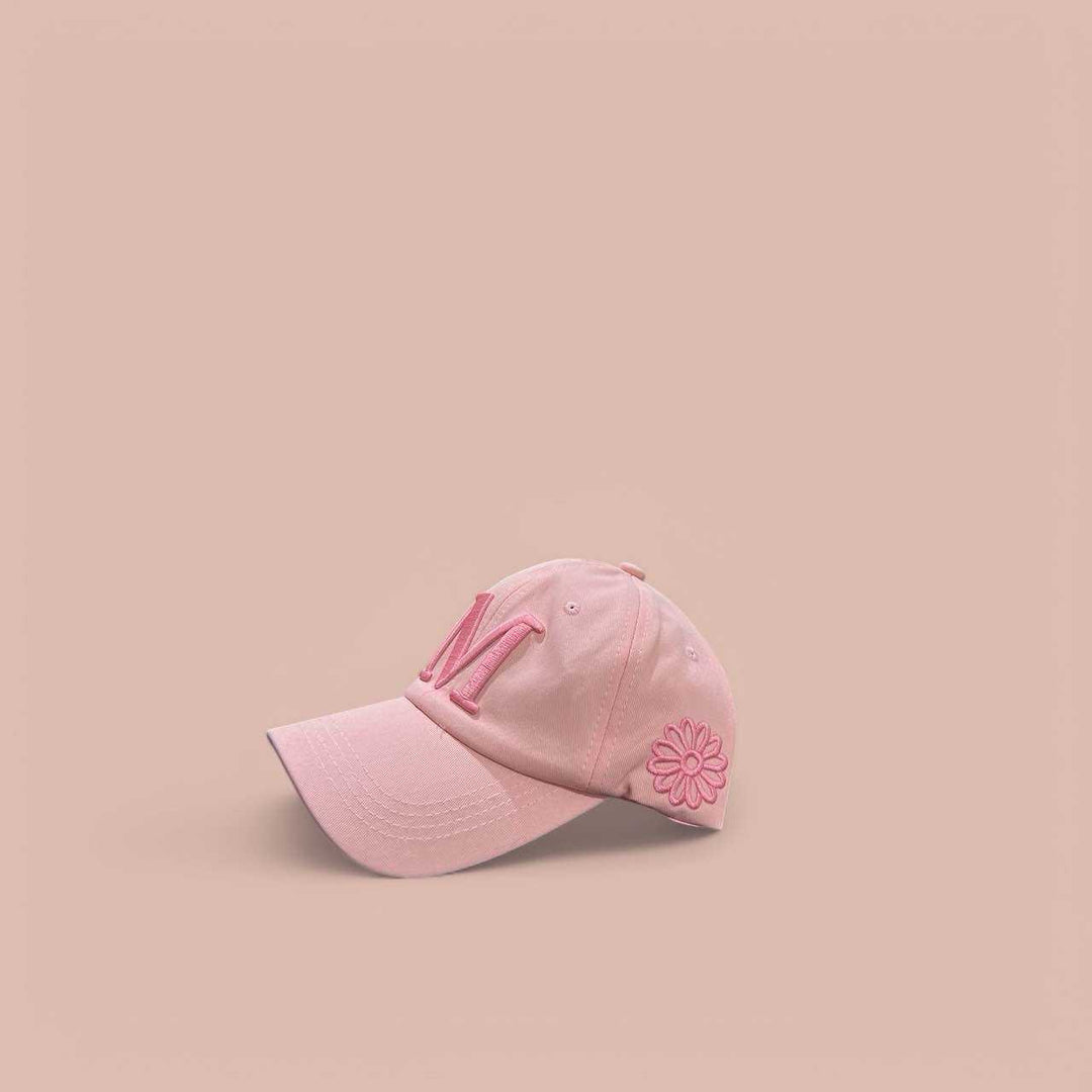 Casquette logo M rose