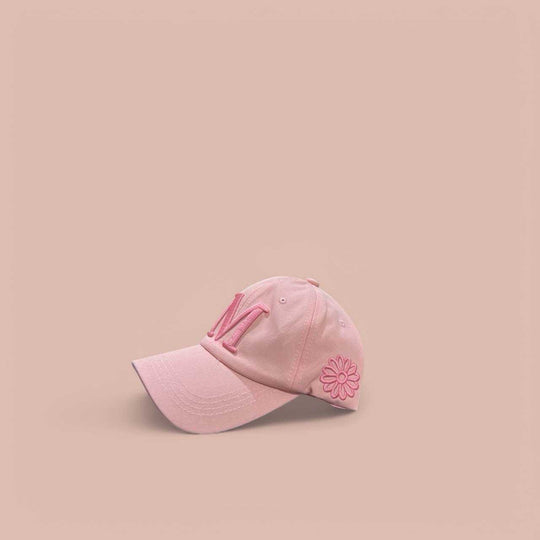 Casquette logo M rose