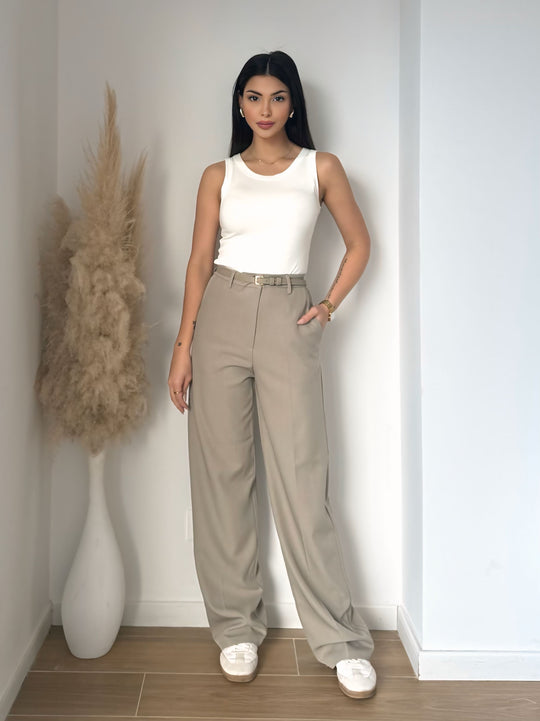 Pantalon Victoria Taupe / M756