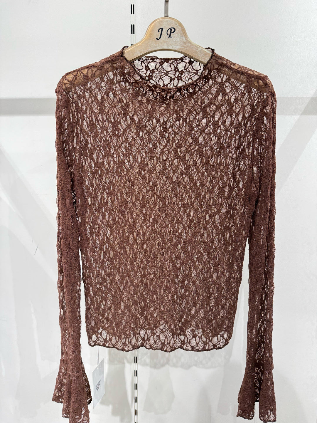 Top dentelle choco 24219