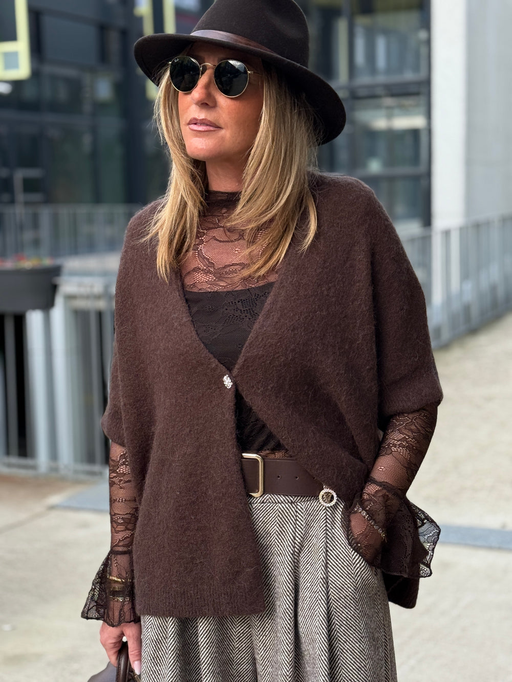 Pull/gilet bouton bijoux 5054 (precommande)