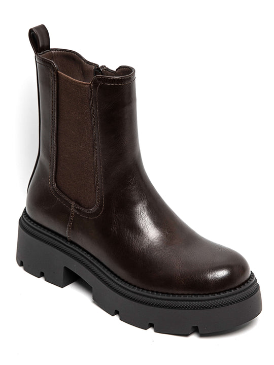 Bottines basses Choco semelle 5863