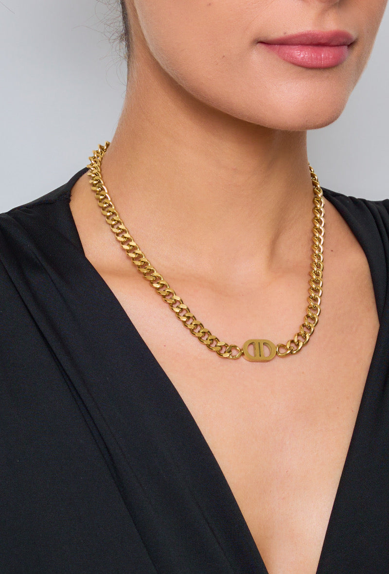 Collier chaîne DD