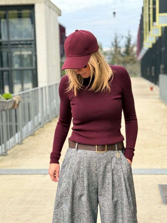 Pull col roulé manica 1050