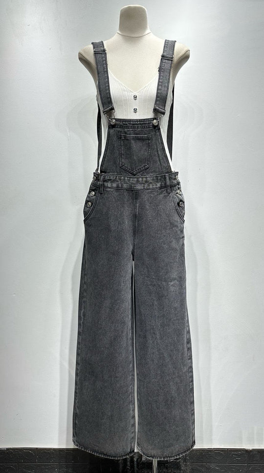 Salopette jean gris 5311