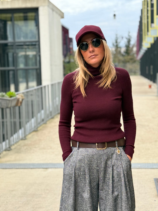 Pull col roulé manica 1050