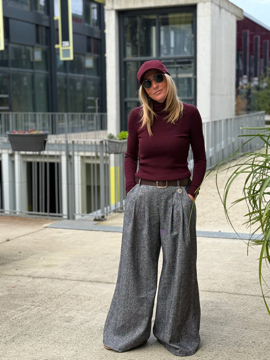 Pull col roulé manica 1050