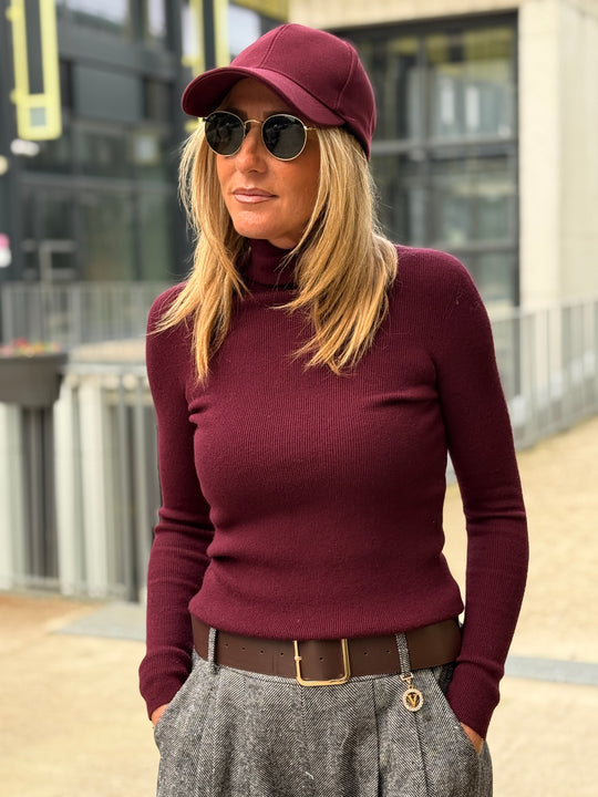 Pull col roulé manica 1050