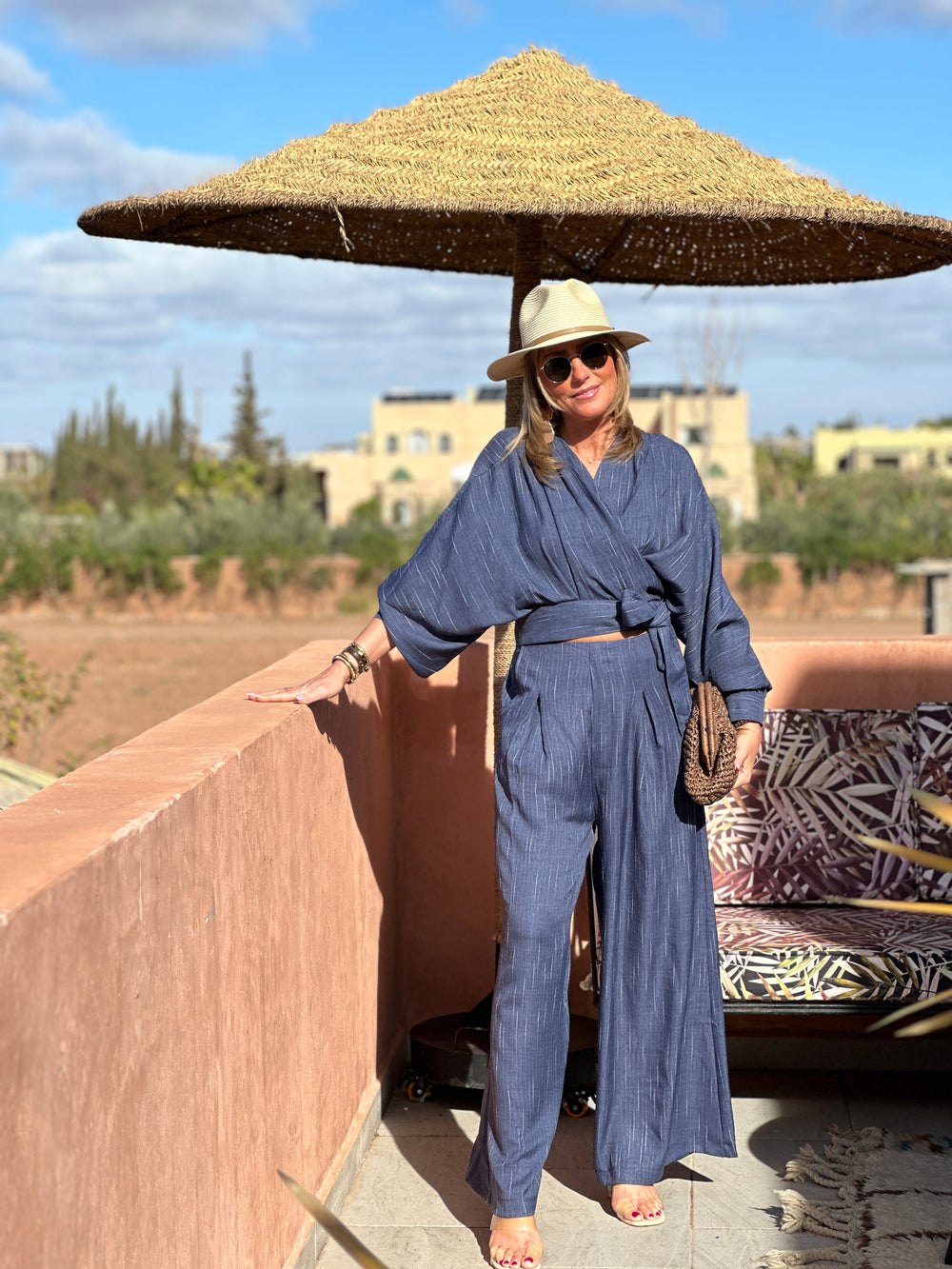 Ensemble bleu jean Grace
