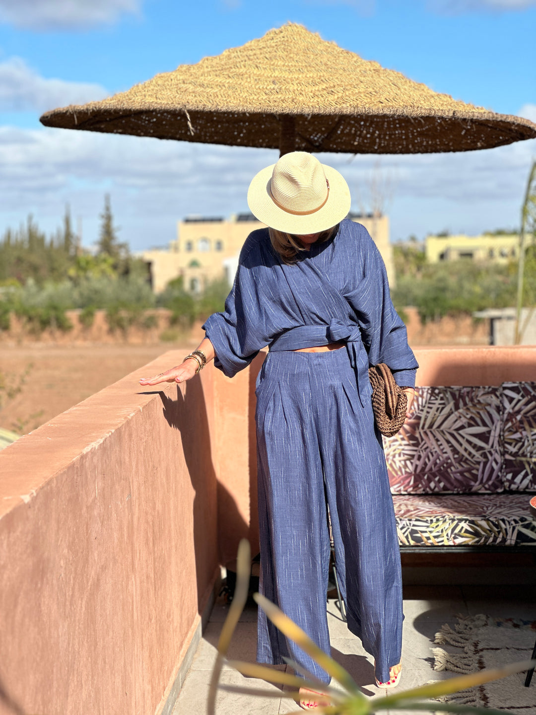 Ensemble bleu jean Grace