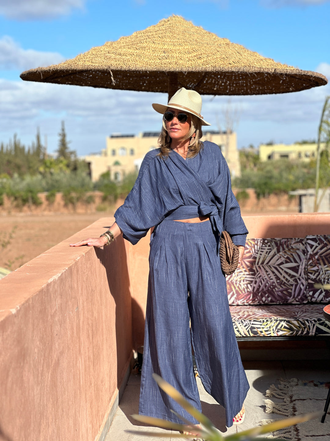 Ensemble bleu jean Grace