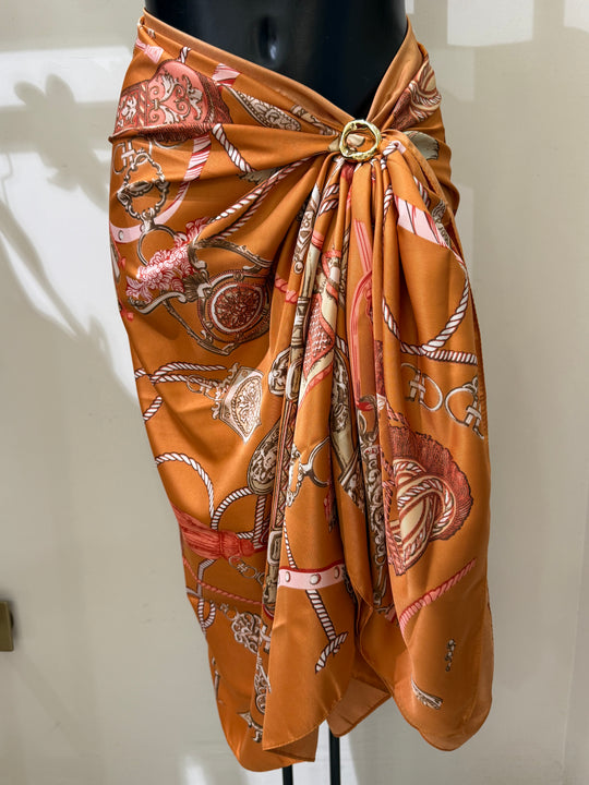 Grand Foulard ORANGE N75