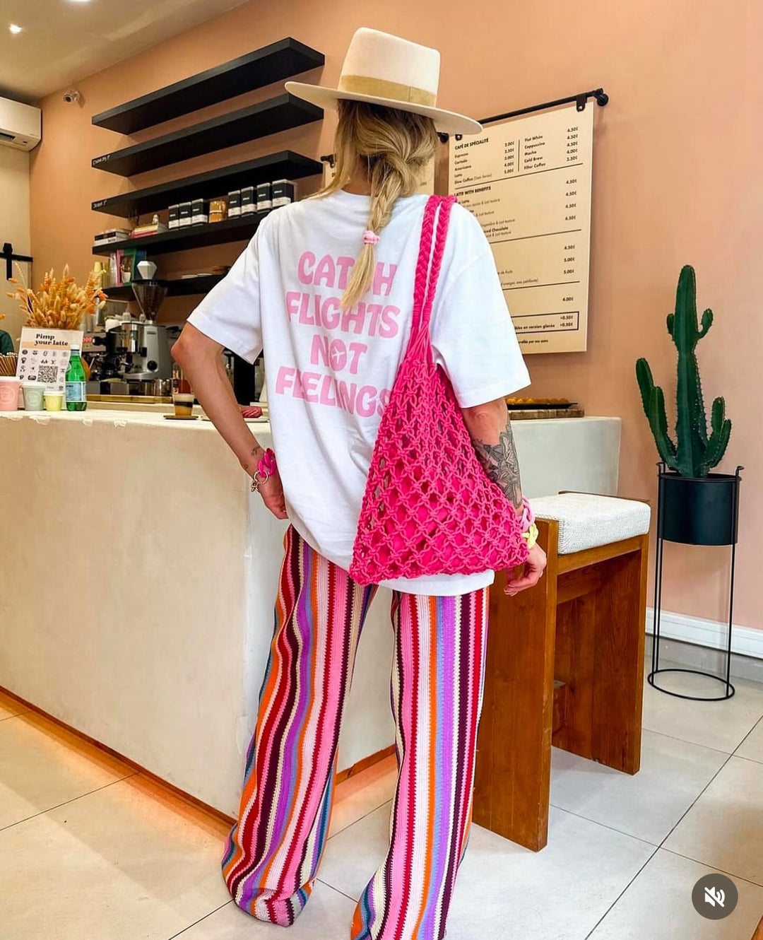 Pantalon Camilia multicolore