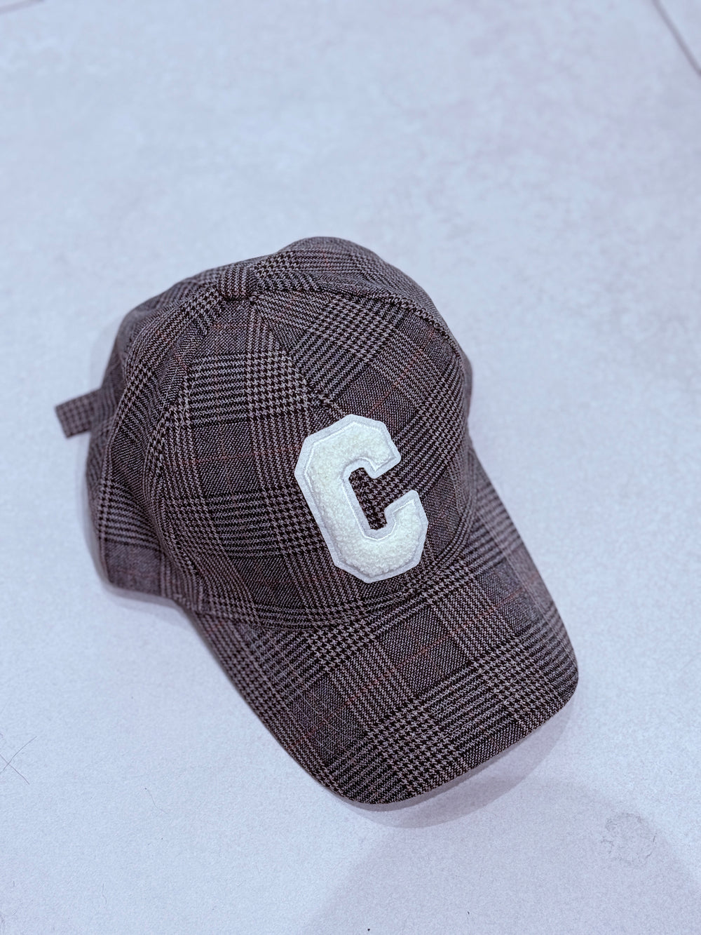 Casquette carreaux C