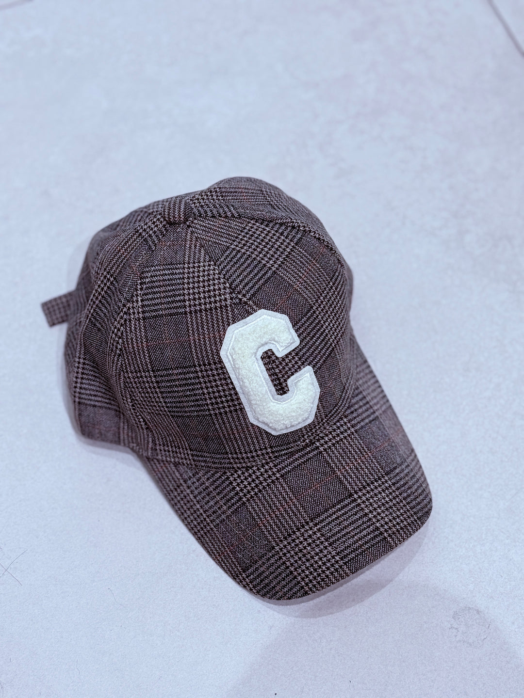 Casquette carreaux C