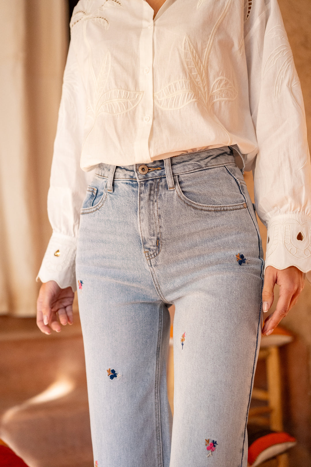 Jean bleu 812 (taille petit )