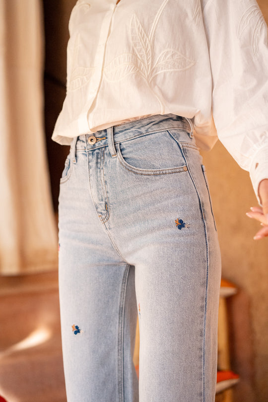 Jean bleu 812 (taille petit )