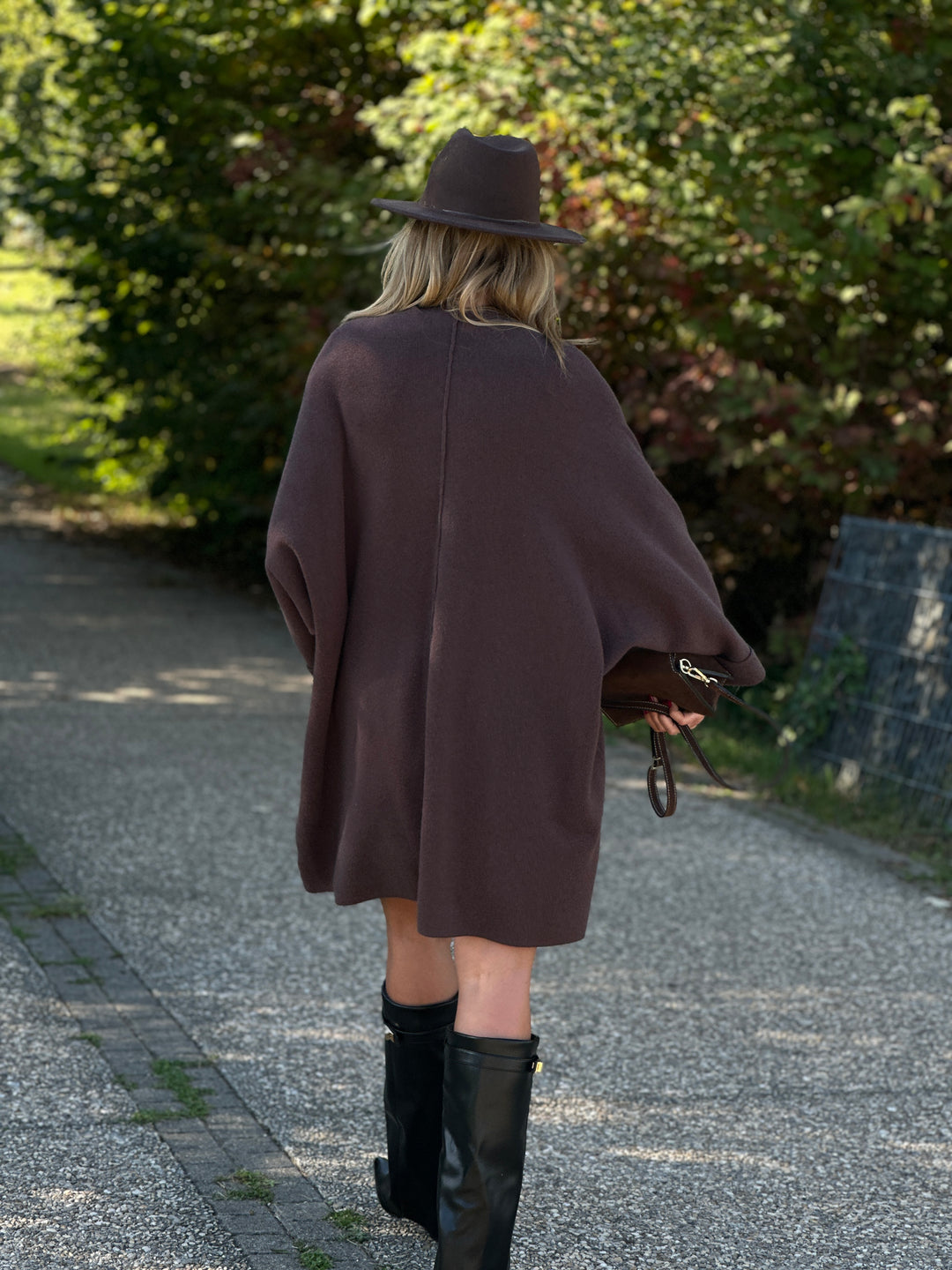 Gilet robe bouton or Choco B1541