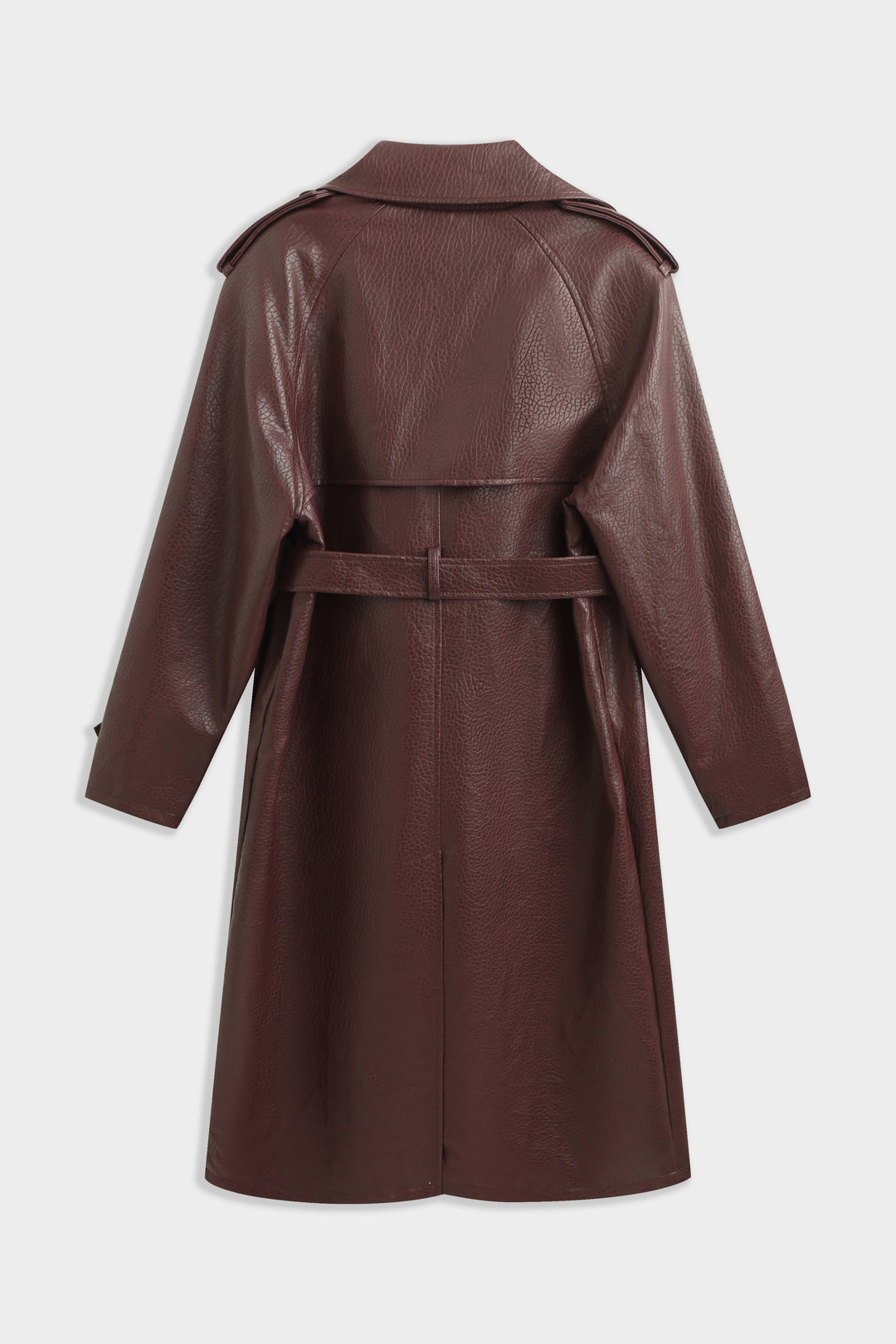 Trench similicuir Bordeaux 2189