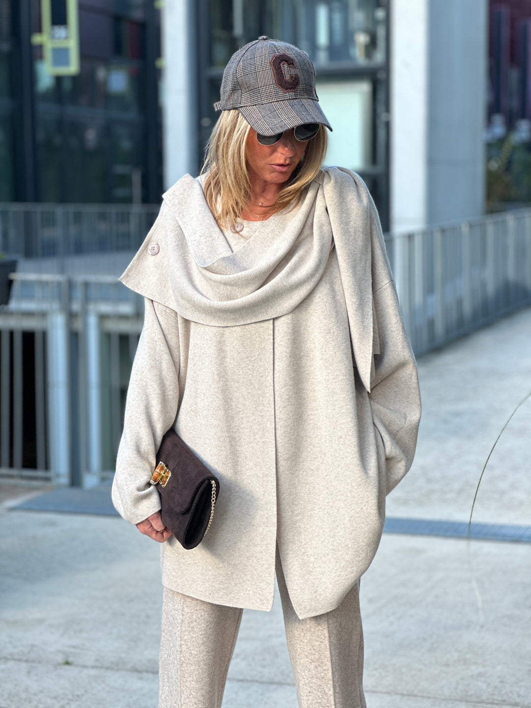 Pull poncho boutons 8965