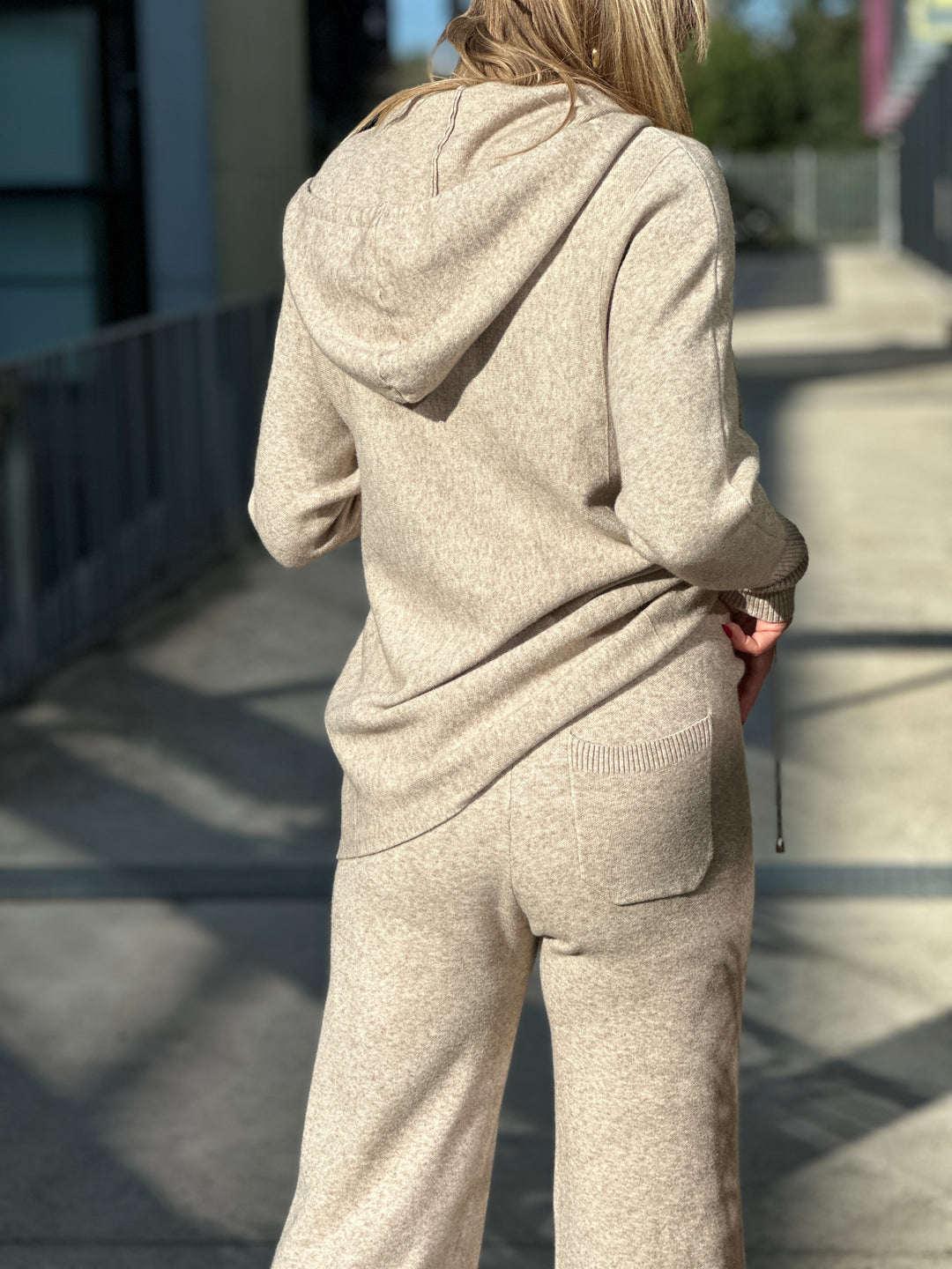 Ensemble Gilet zip capuche et poches 8971A+b