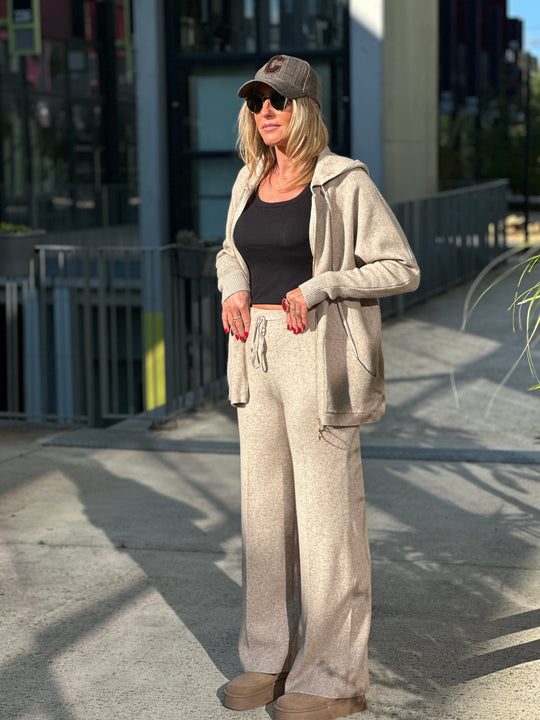 Ensemble Gilet zip capuche et poches 8971A+b