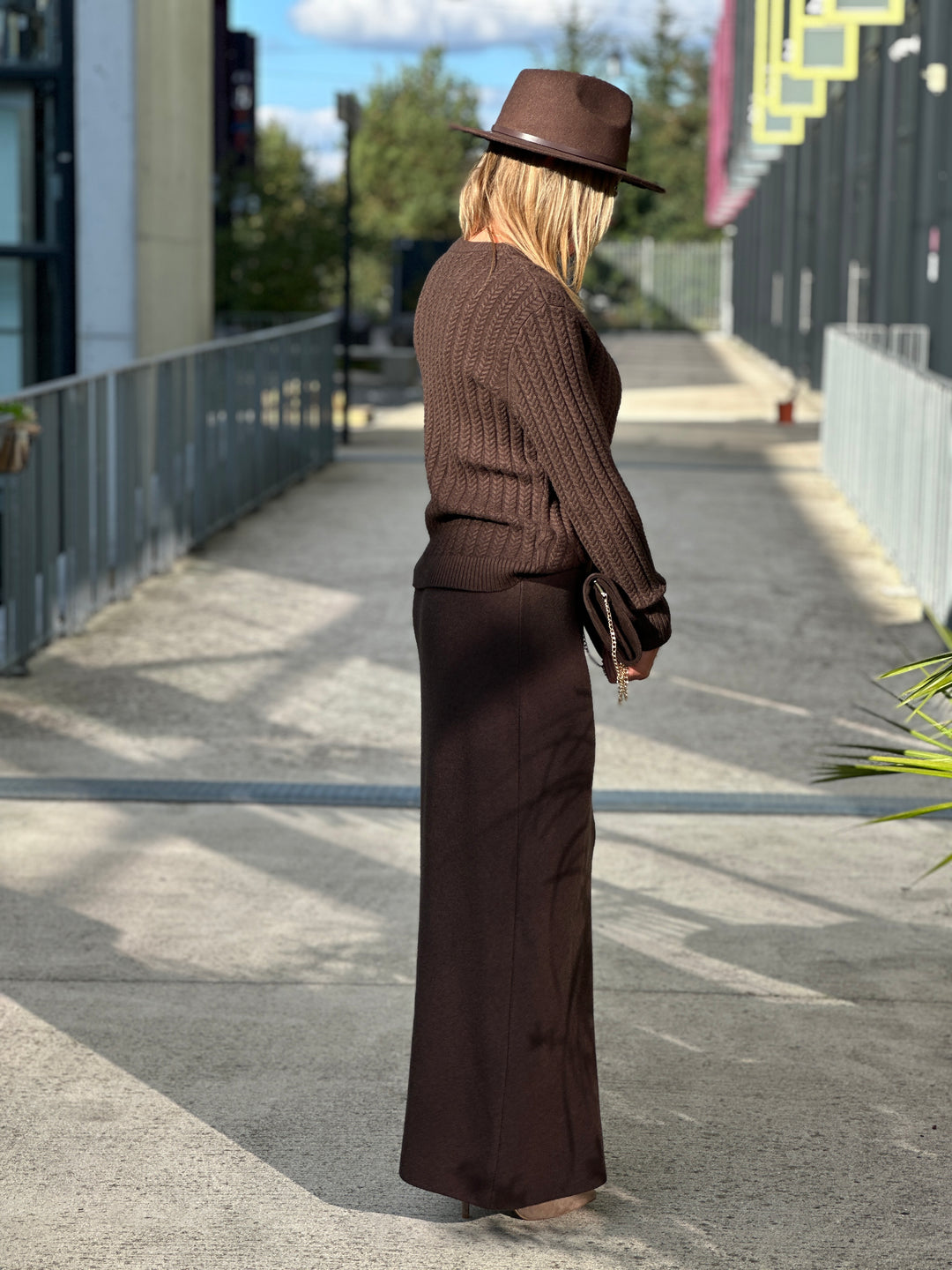 Jupe longue fluide 8959