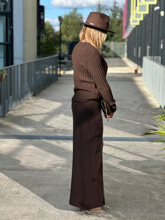 Jupe longue fluide 8959