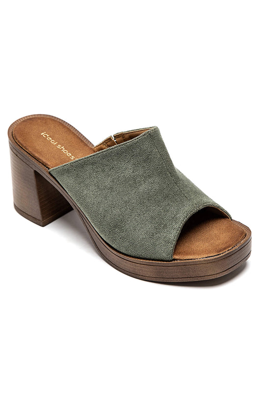 Sabot daim kaki /8242