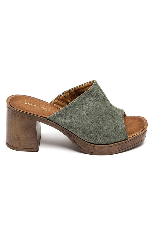Sabot daim kaki /8242