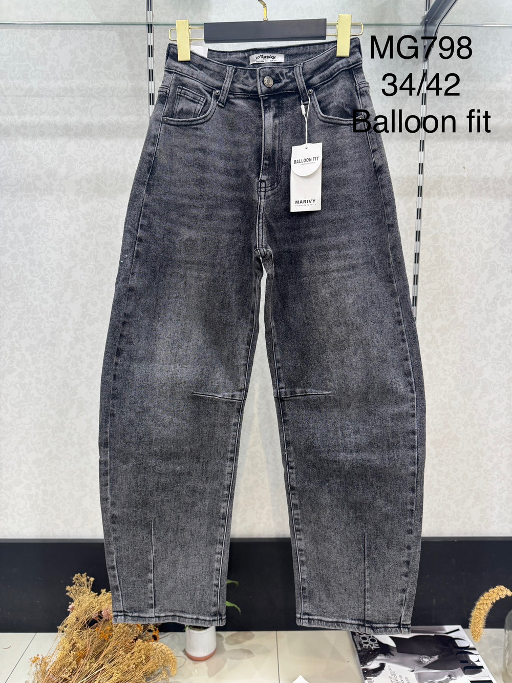 Jean ballon fit MG798