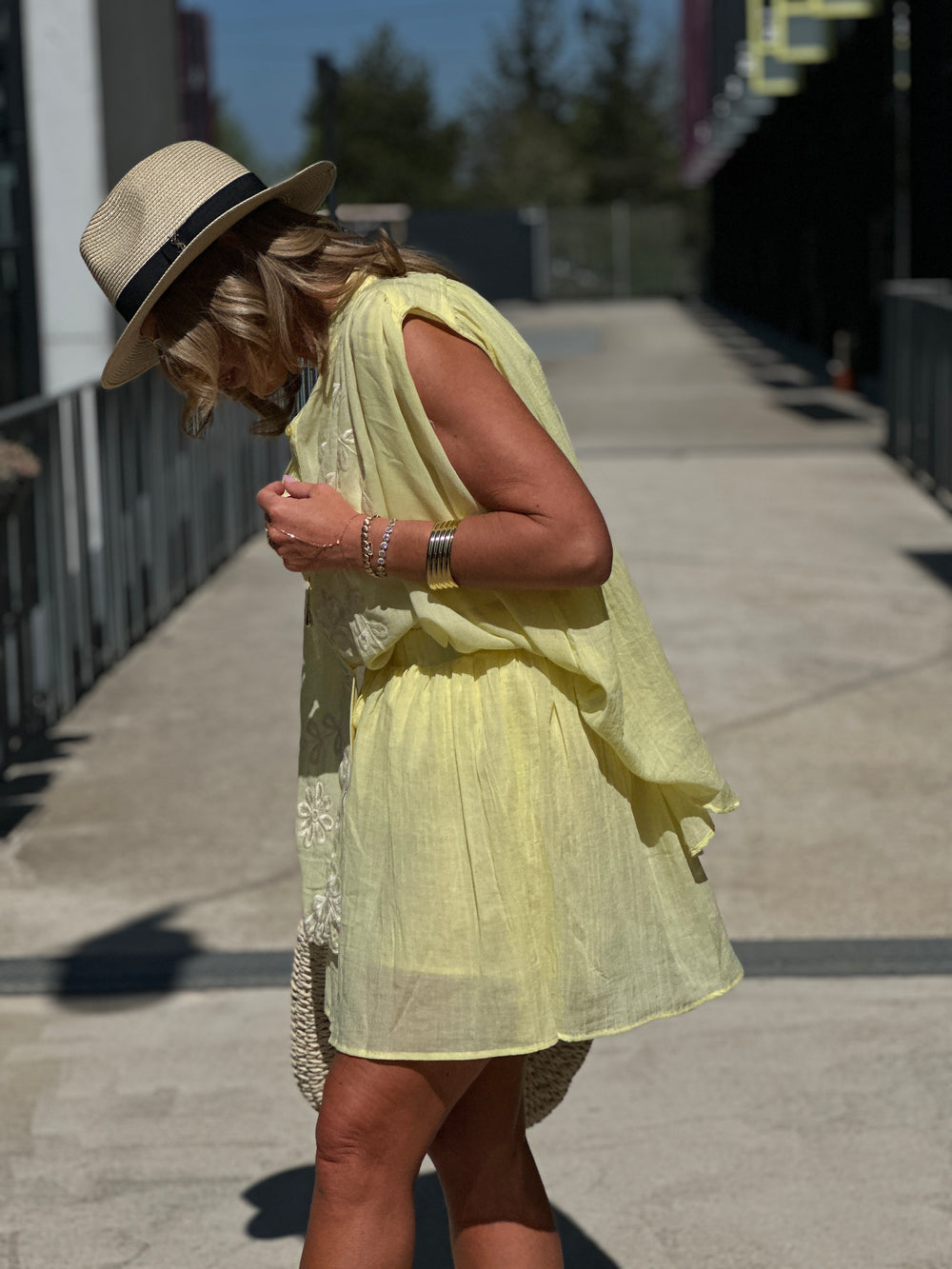 Short jaune TR1586