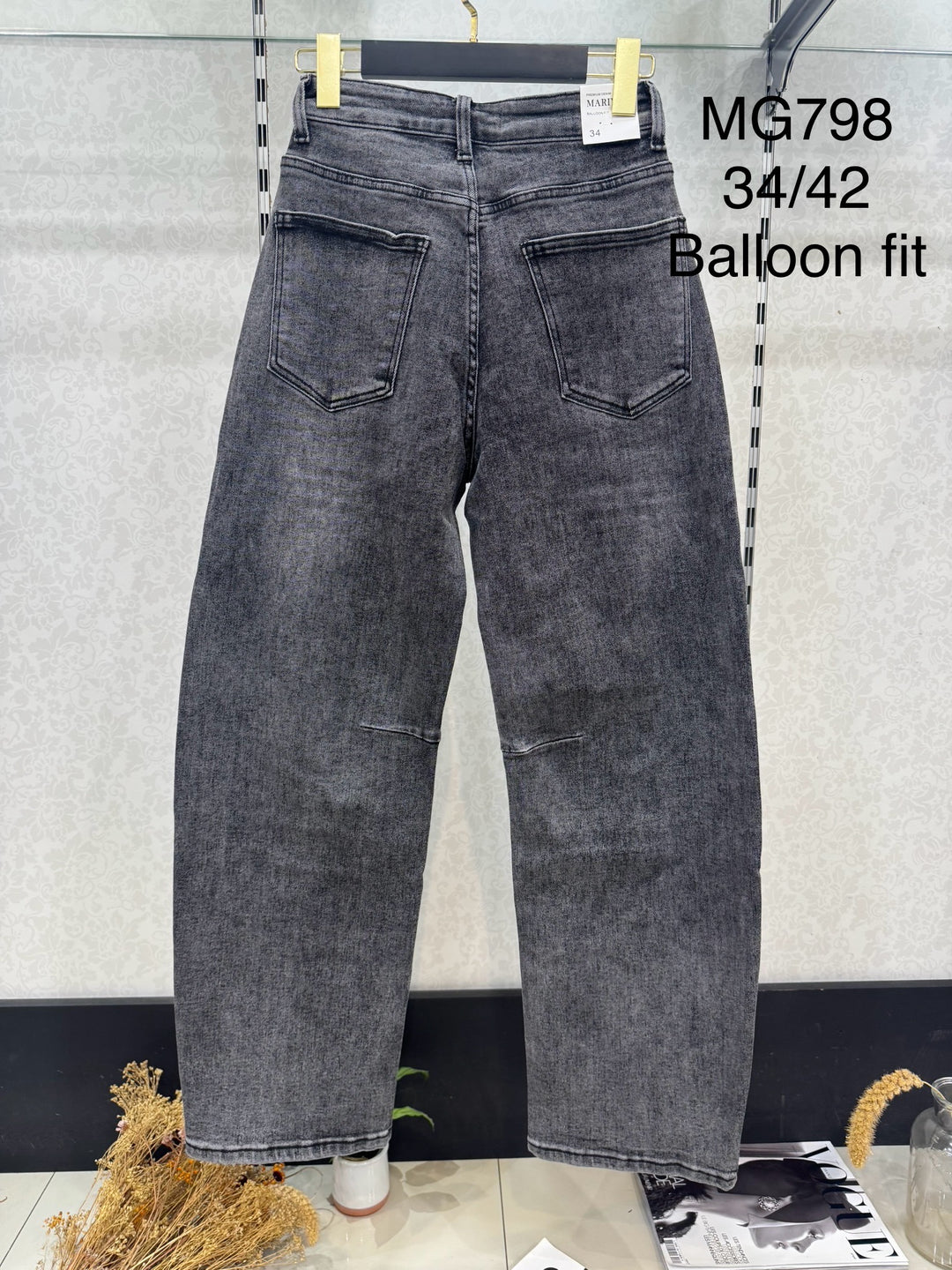 Jean ballon fit MG798