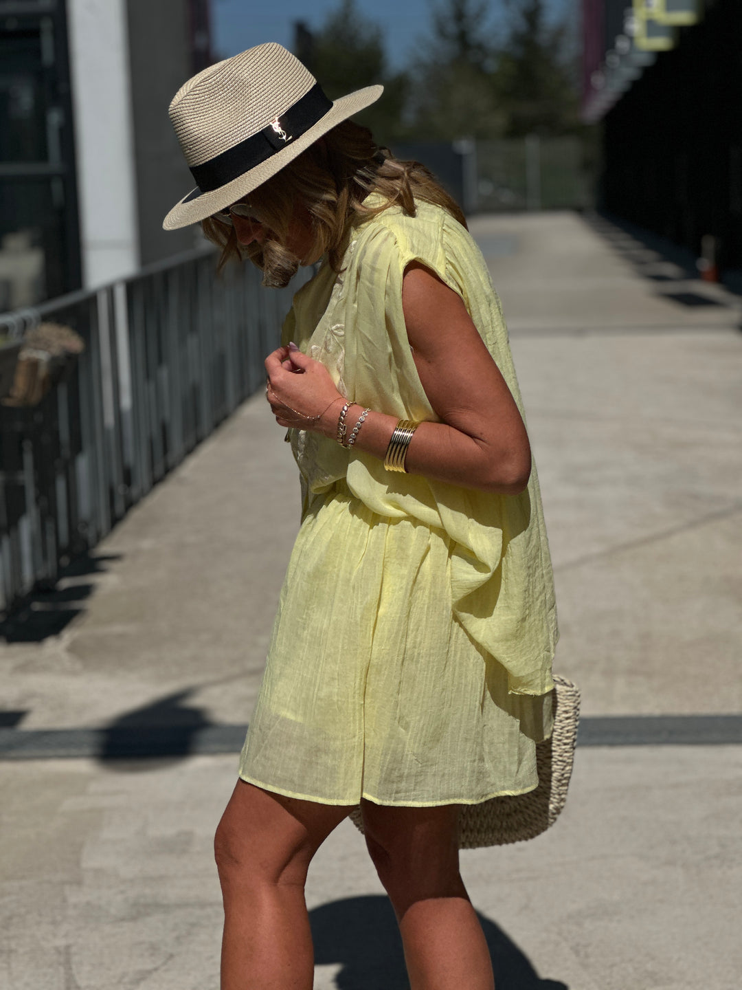 Short jaune TR1586