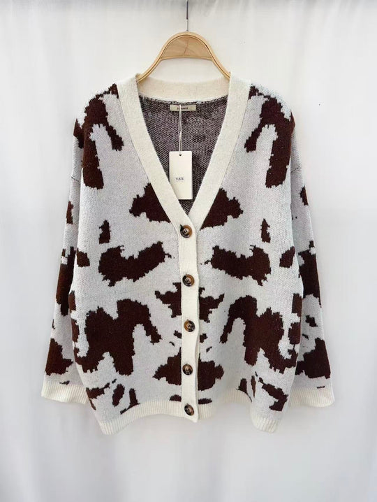 Pull / gilet choco écru YU674