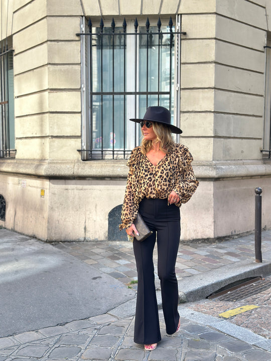 Chemise léopard M7229