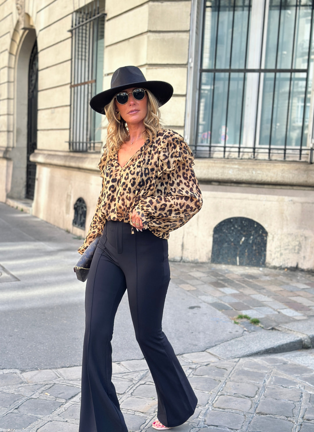 Chemise léopard M7229