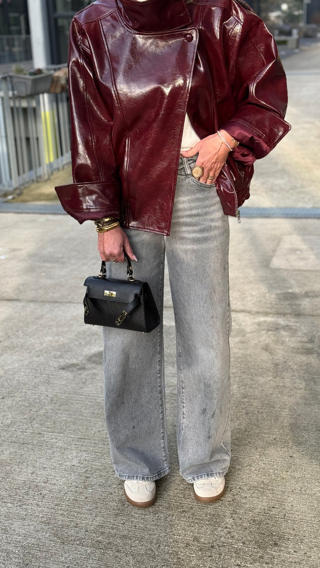 Jean droite gris T265 (taille petit )