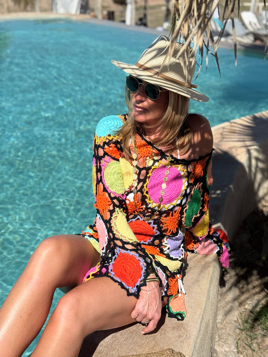 Robe Long tricote coloris 5952