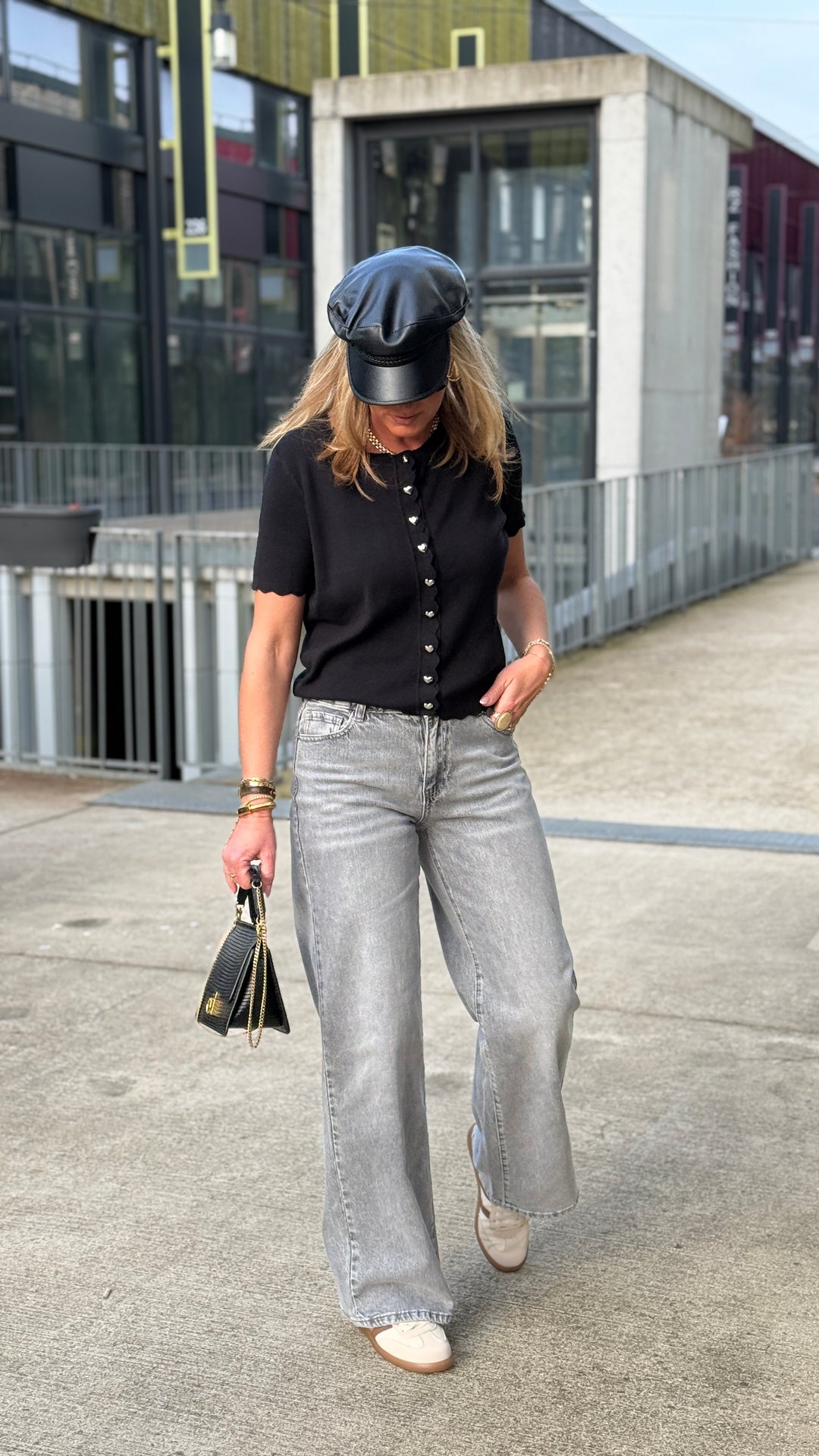 Jean droite gris T265 (taille petit )