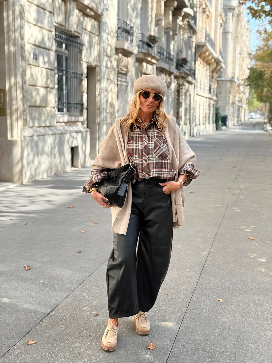 Gilet a Capuche Beige YM276