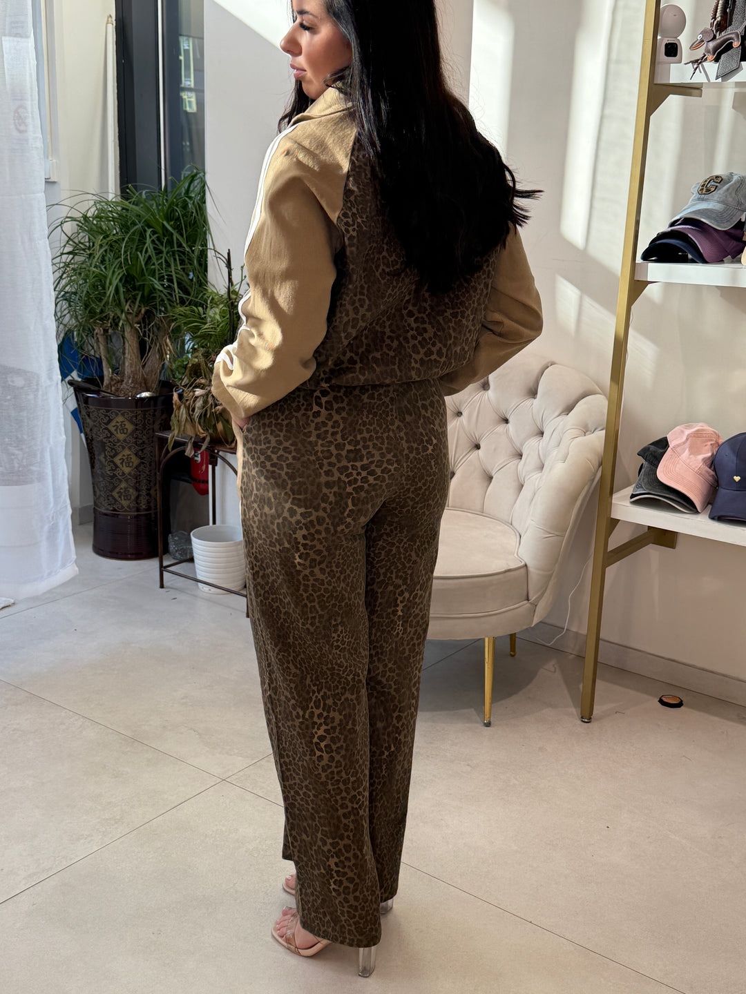 ENSEMBLE JEAN LEOPARD E62038/62039